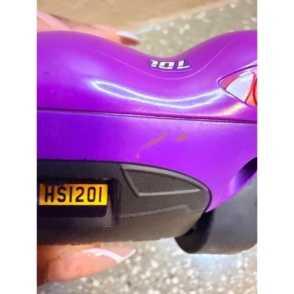 Disney Pixar Cars 2 Holley Shiftwell Purple Toy Car Oversized‎ Wheels HS1201